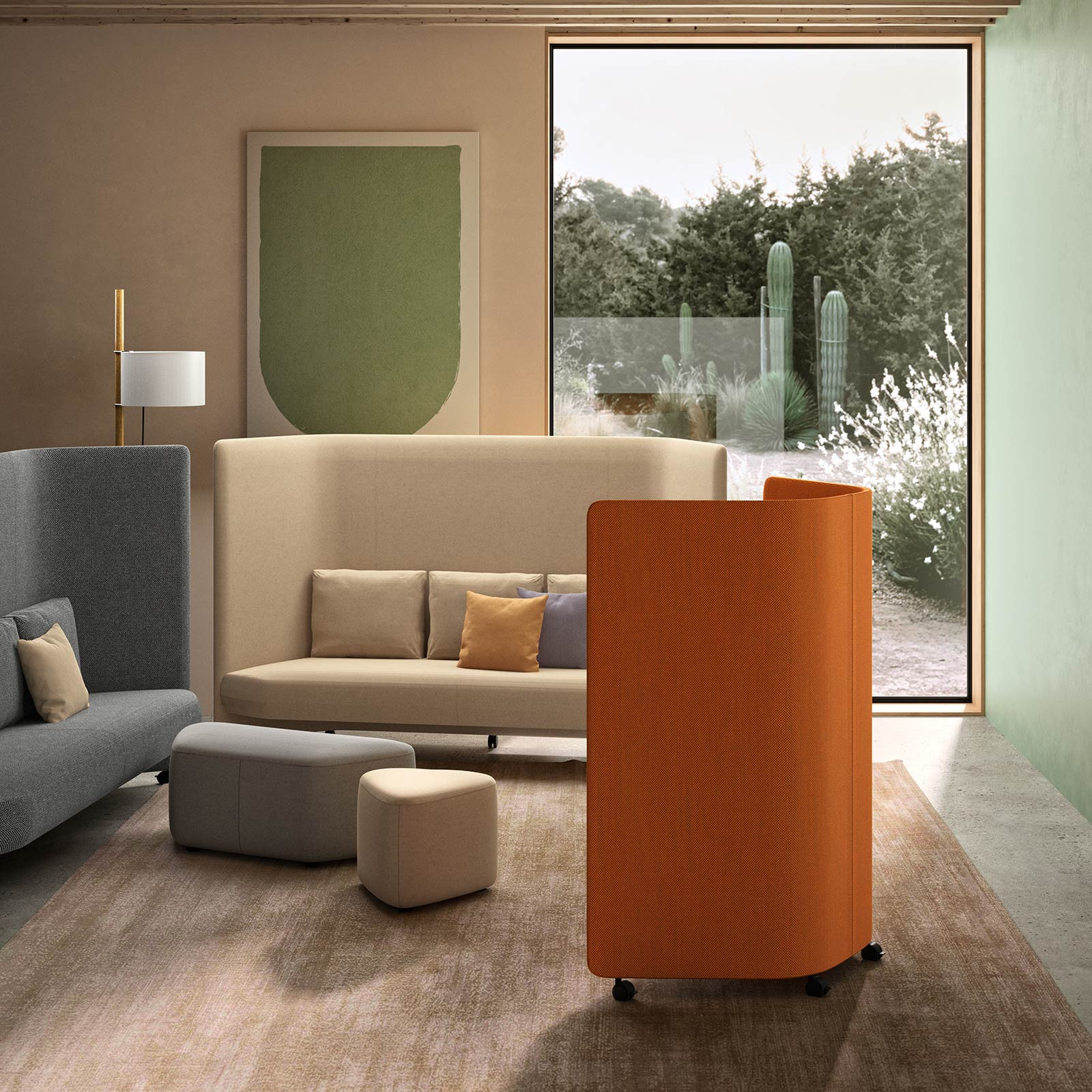 IN OUT OFFICE OTTOMAN