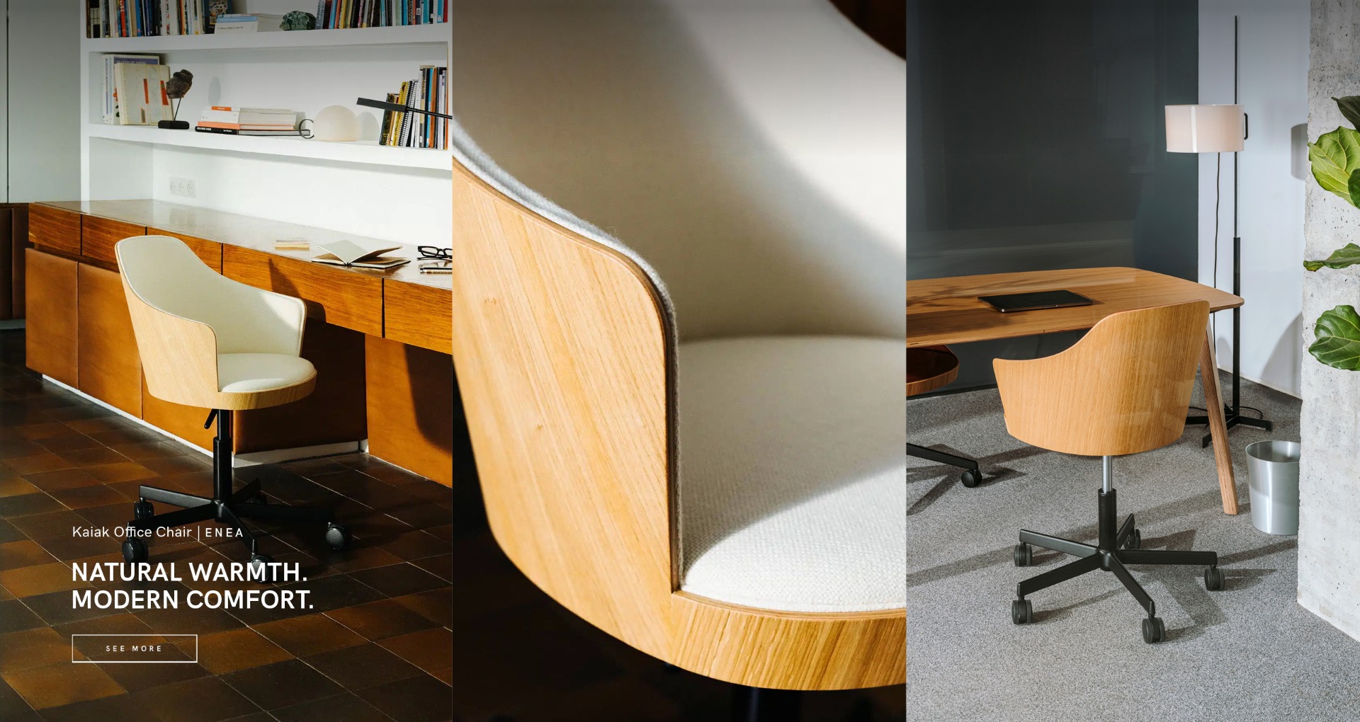 kezu enea kaiak office chair designed by Estudi Manel Molina