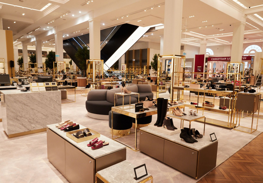 Seventh heaven: David Jones revamps its Elizabeth Street shoe