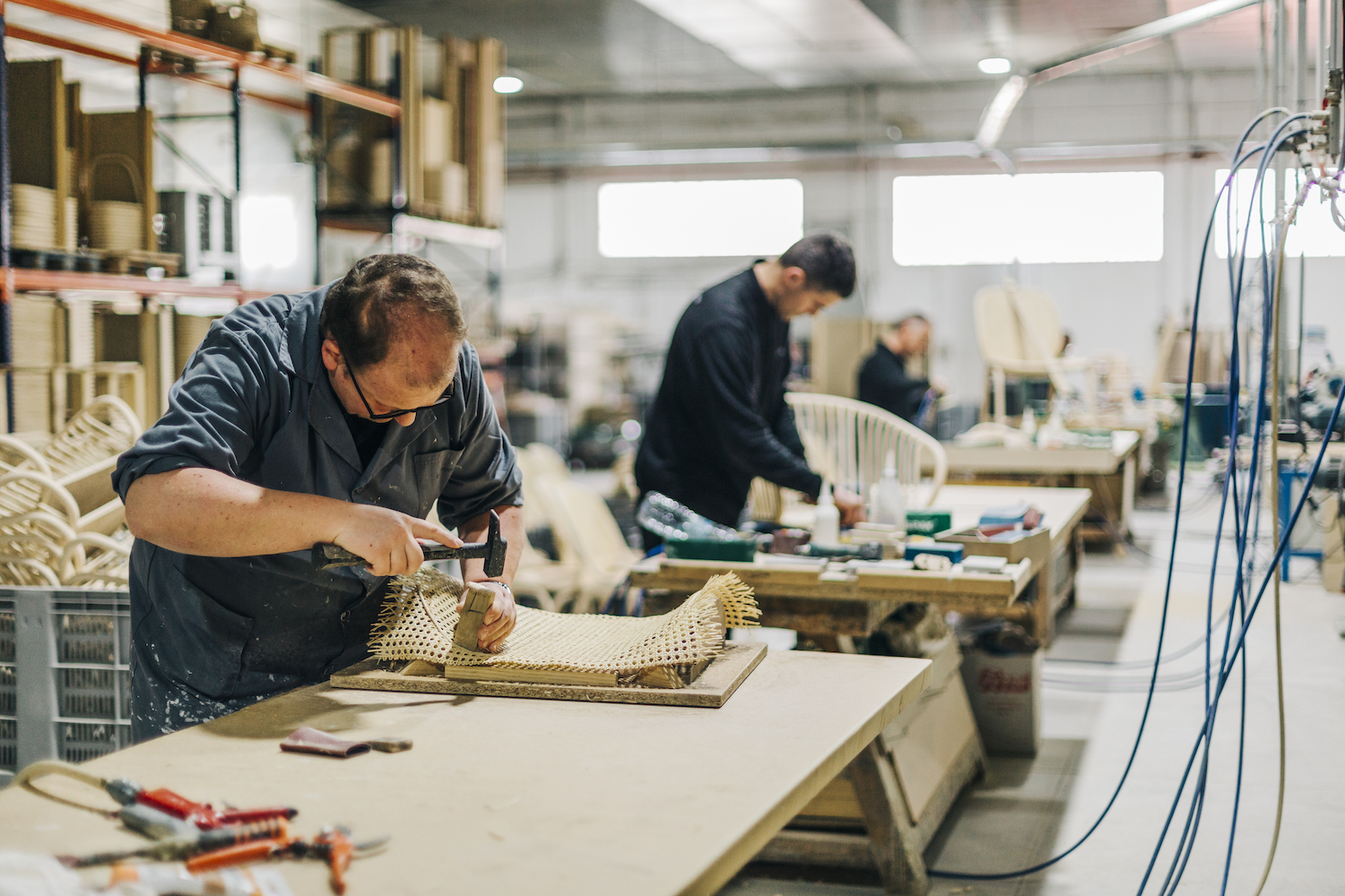 Meet the makers of our handmade furniture and lighting