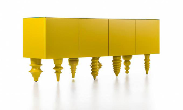 Showtime credenza matte lacquer finish Use1